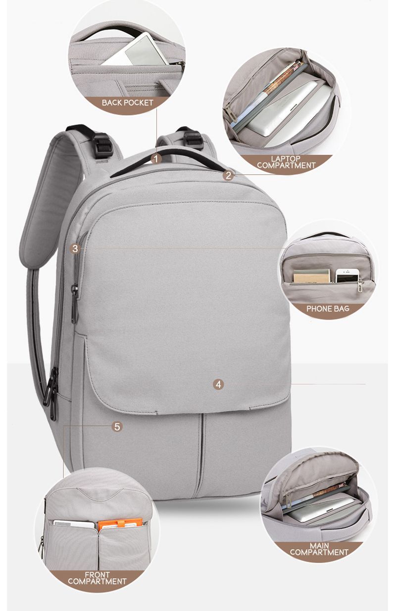 white front compartment backpack manufacturer