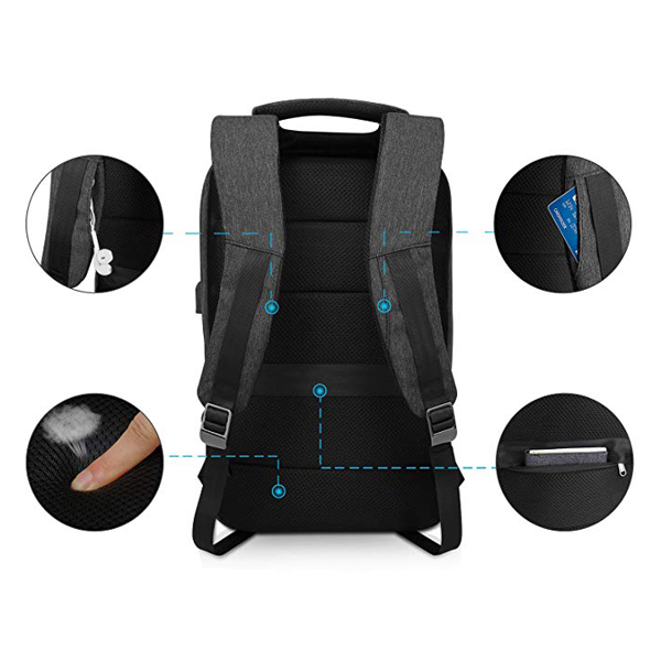 Business Anti Theft Laptop Backpack factory