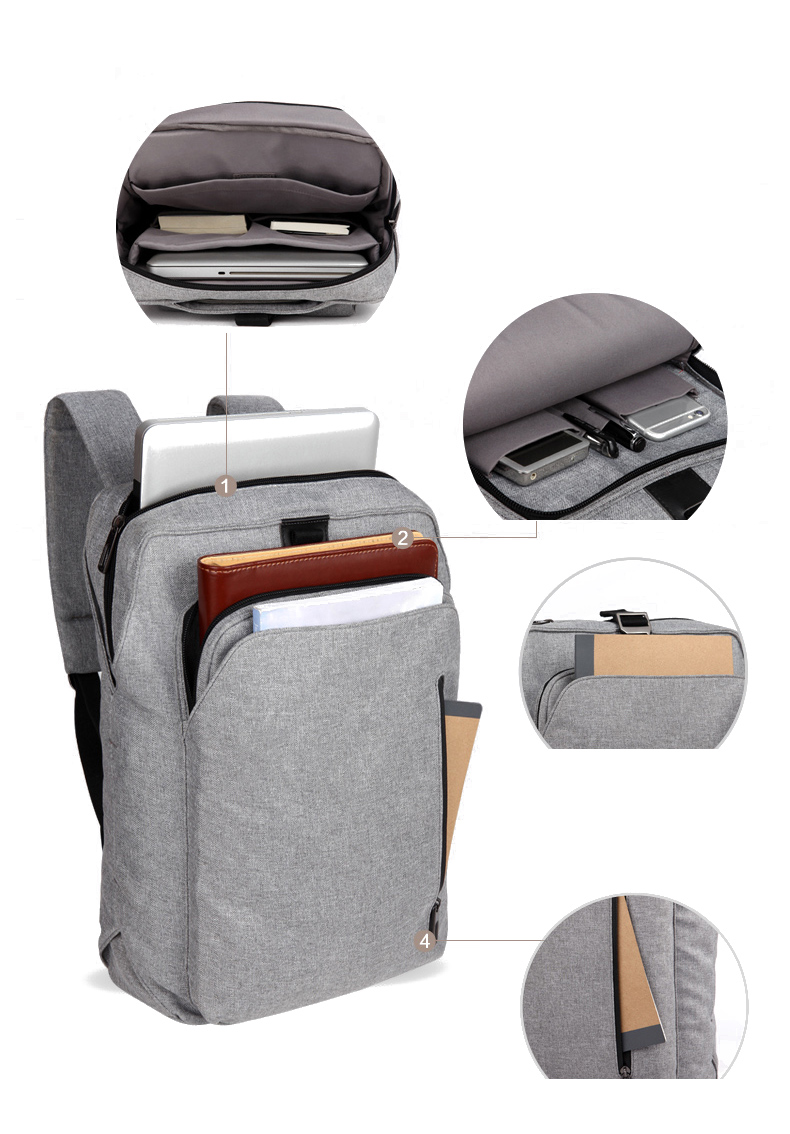 Anti thief water Resistant Travel Backpack wholesaler